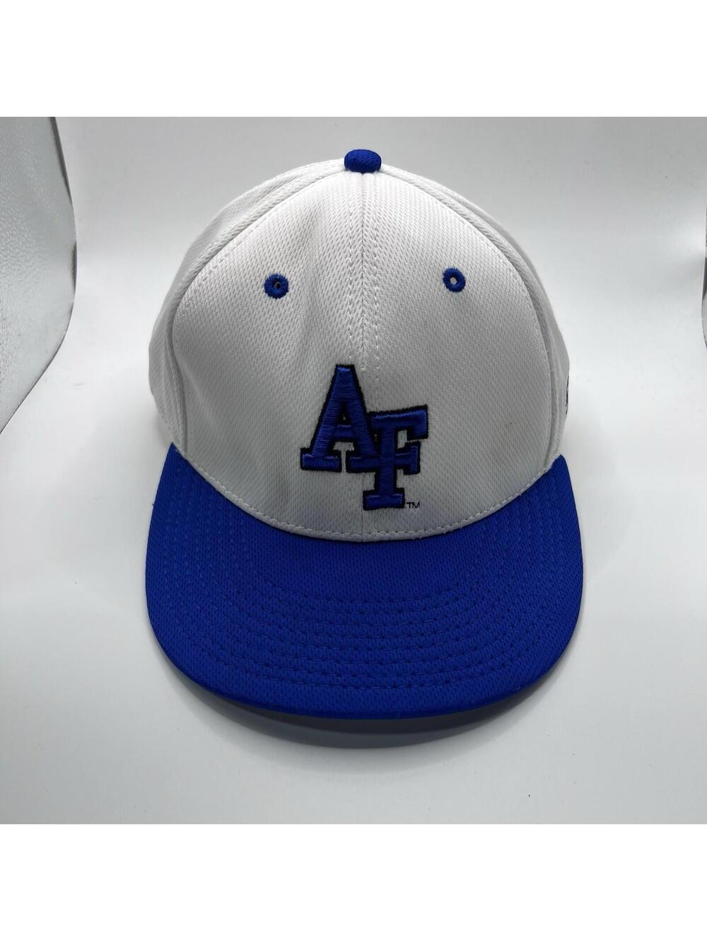 Vintage university of Air Force The Game Pro Fitted Men’s White Hat Cap 7 3/4